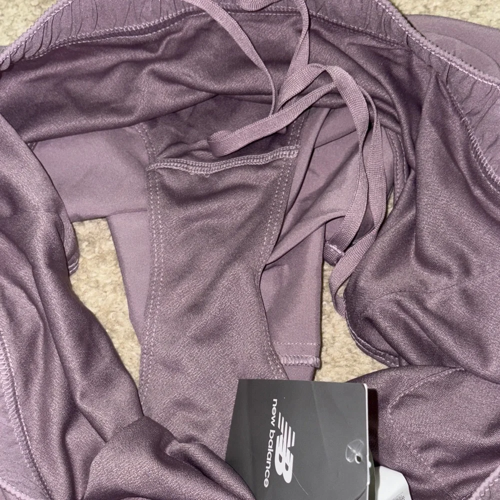 New Balance Lavender Athletic Shorts